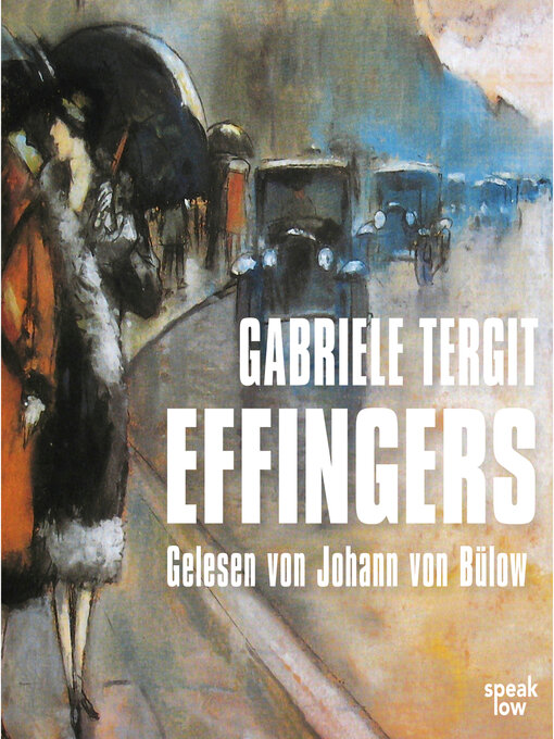 Title details for Effingers by Gabriele Tergit - Wait list